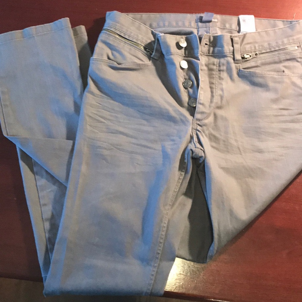 Fashionable gray jeans